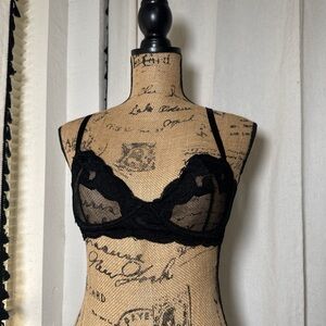 ⚡️2 FOR 20⚡️Black Lace Bra
